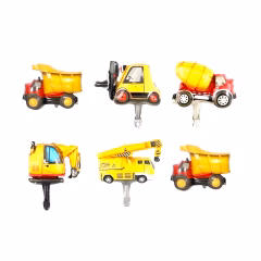 14'' İnşaat Folyo Balon 6'lı Set