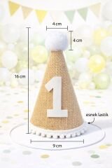 1 Yaş Konsept Şapka