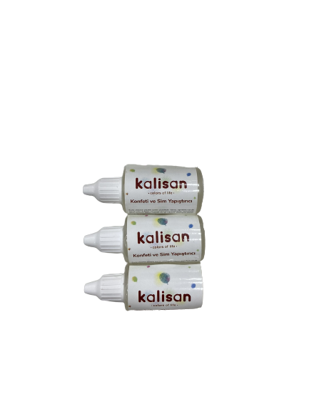 Balon İçi Konfeti ve Sim Yapıştırıcı 30ml.