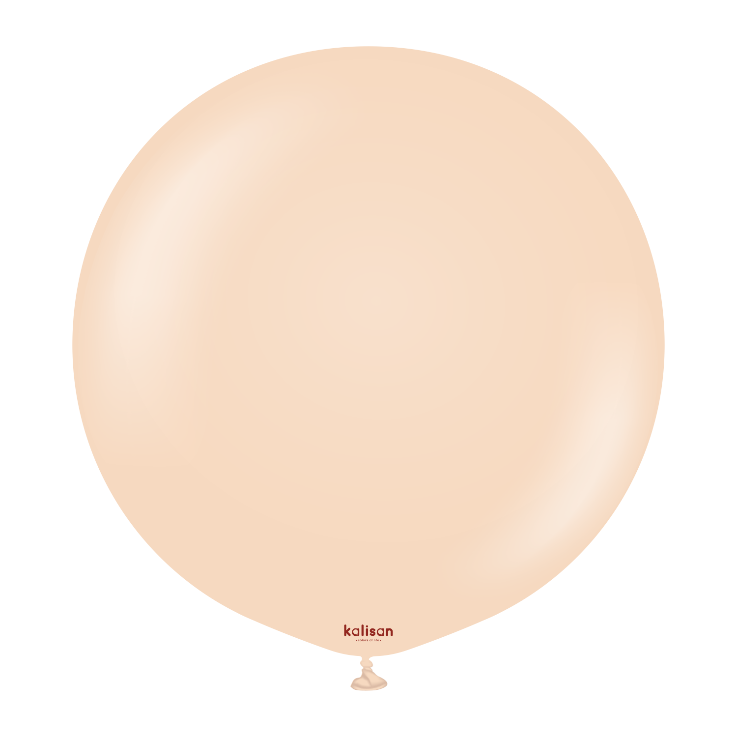 24'' Standart Balon Açık Kahve (Blush) 2'li