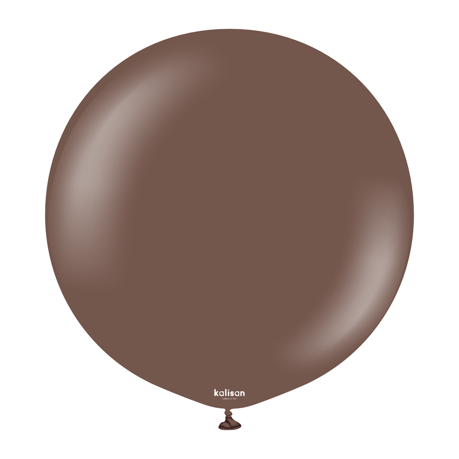 24'' Standart Balon Çikolata Kahve (Chocolate Brown) 2'li