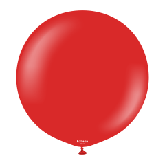 24'' Standart Balon Kırmızı (Red) 2'li