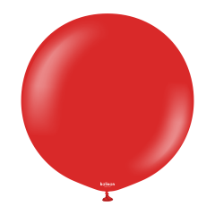 24'' Standart Balon Kırmızı (Red) 2'li