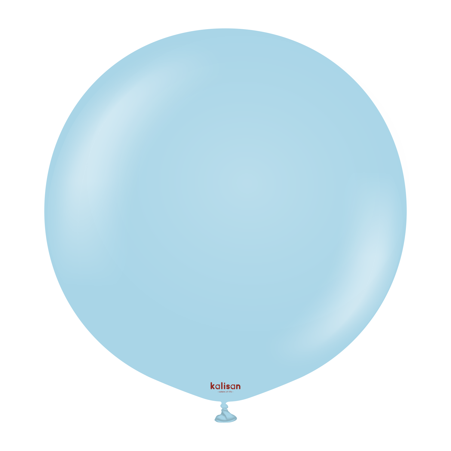 24'' Makaron Balon Mavi (Mac Blue) 2'li