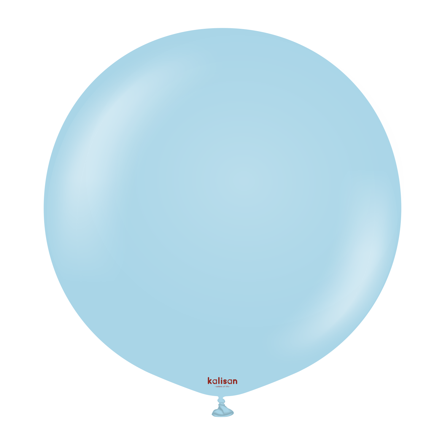 24'' Makaron Balon Mavi (Mac Blue) 2'li