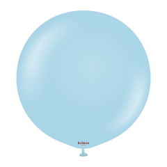 24'' Makaron Balon Mavi (Mac Blue) 2'li