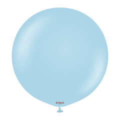 24'' Makaron Balon Mavi (Mac Blue) 2'li