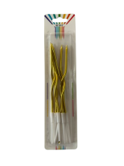 Kıvrımlı Mum Altın - MA