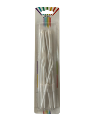 Kıvrımlı Mum Sedef Beyaz - MA