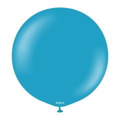 24'' Retro Balon Derin Okyanus (Deep Blue) 2'li