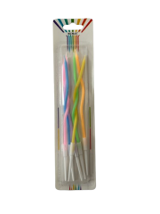 Kıvrımlı Mum Renkli - MA