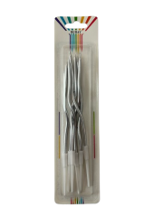 Kıvrımlı Mum Gümüş - MA