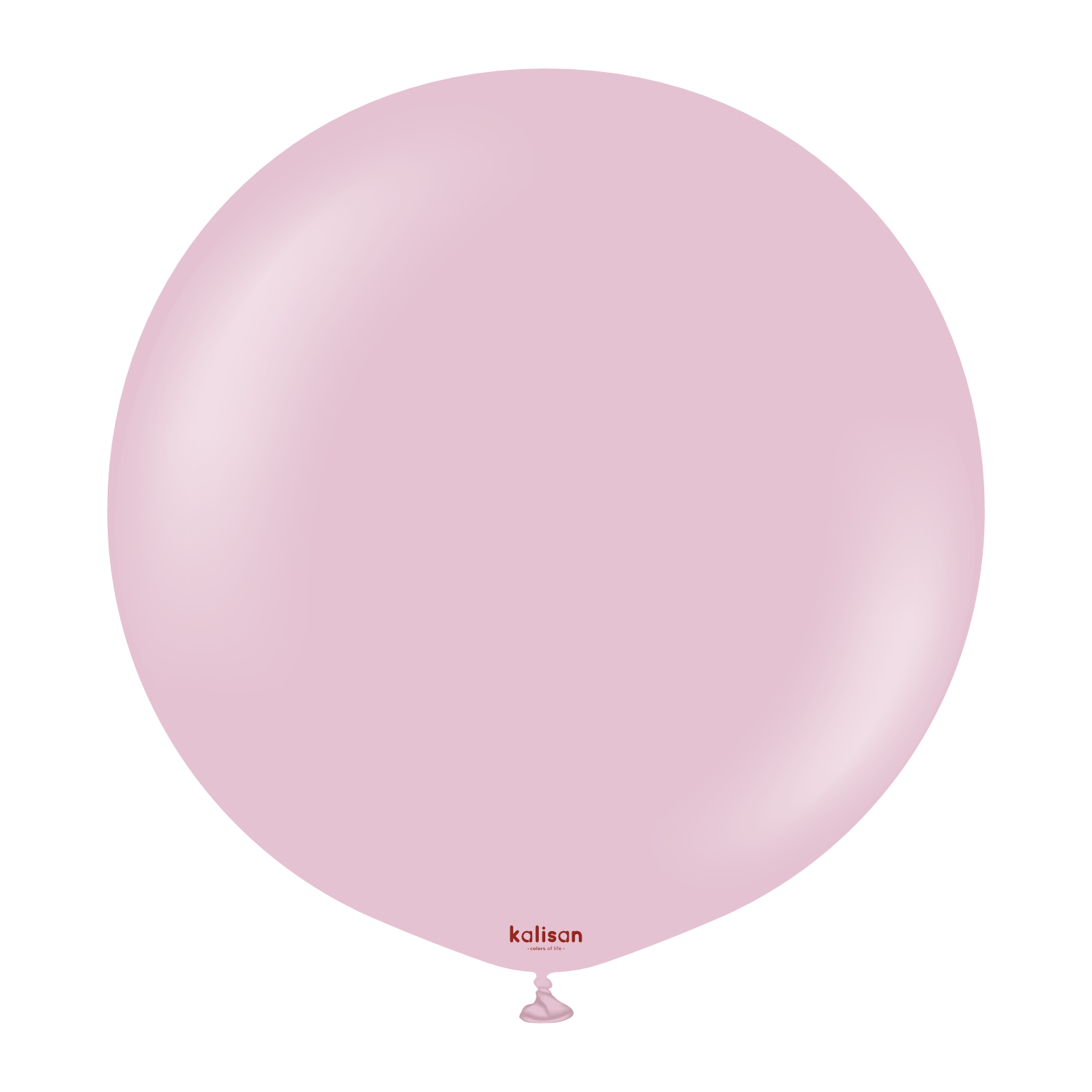 24'' Retro Balon Toz Pembe (Dusty Rose) 2'li