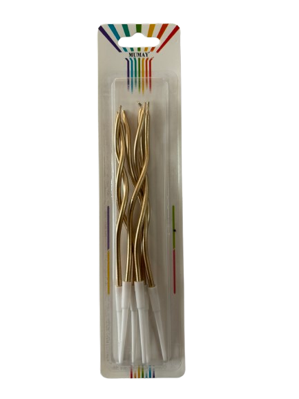 Kıvrımlı Mum Rosegold - MA