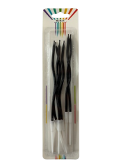 Kıvrımlı Mum Siyah - MA