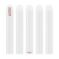 Pastel Şeffaf Sosis Balon (Transparent) 100'lü