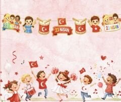 23 Nisan Temalı Dekor Süs