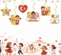 23 Nisan Temalı Tavan Sarkıtı
