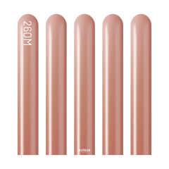 Mirror Rosegold Sosis Balon (Gül Kurusu) 50'li