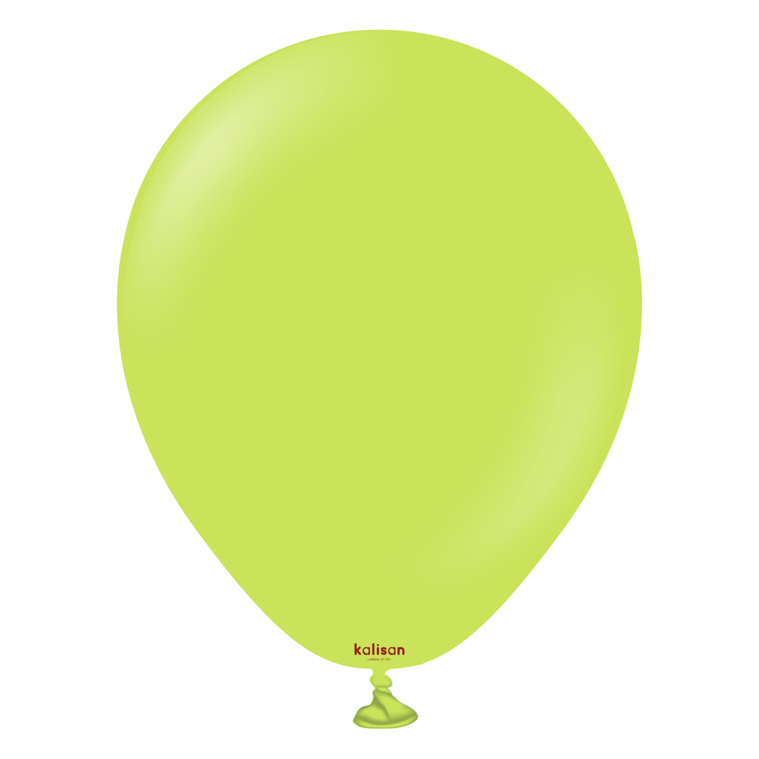 5'' Standart Balon Limon Yeşili (Lime Green) 100’lü