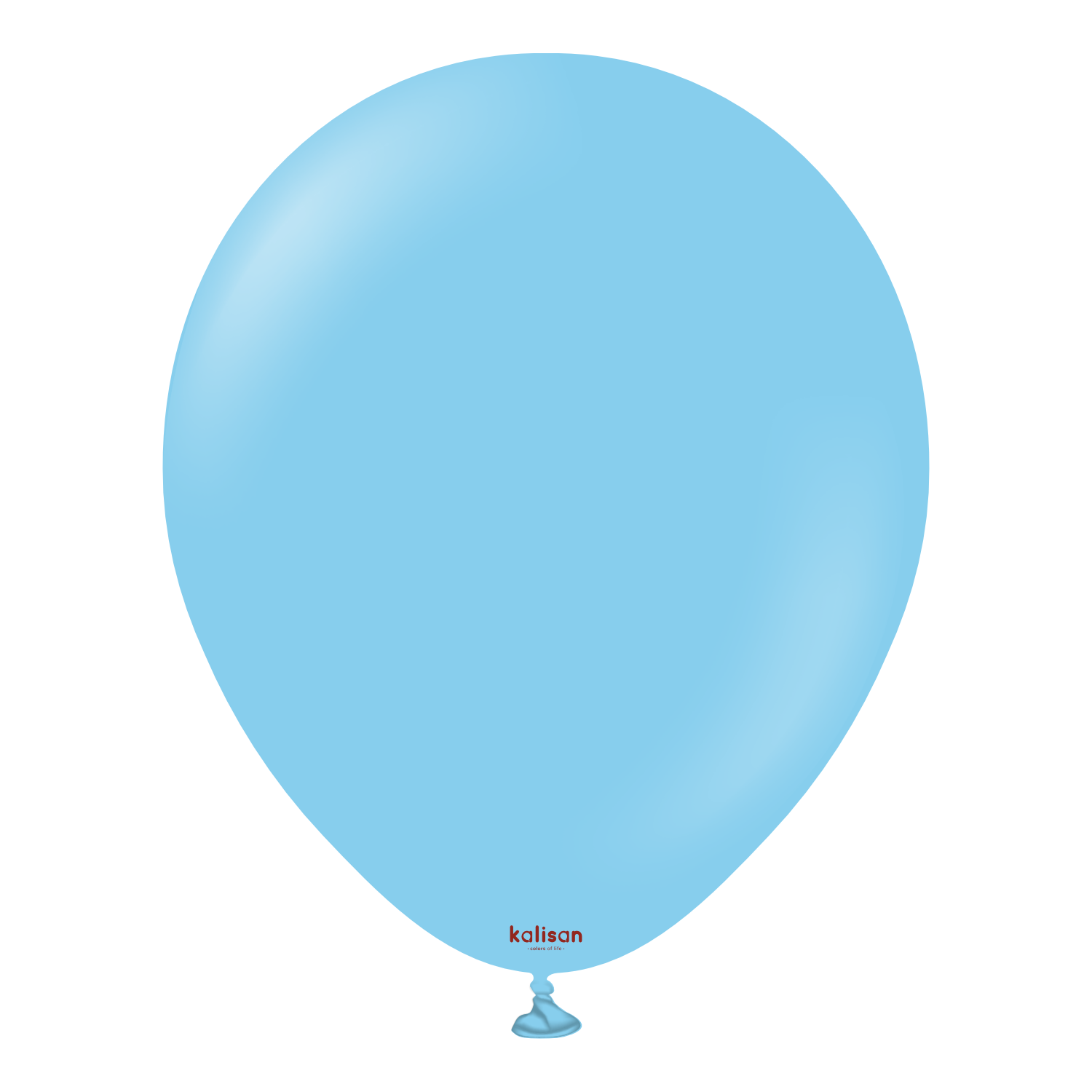 18'' Standart Balon Açık Mavi (Baby Blue) 5'li