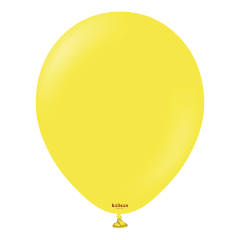 18'' Standart Balon Sarı (Yellow) 5'li