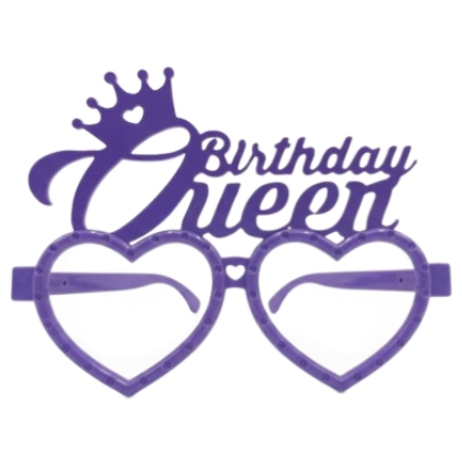 Birthday Queen Lila Mika Gözlük