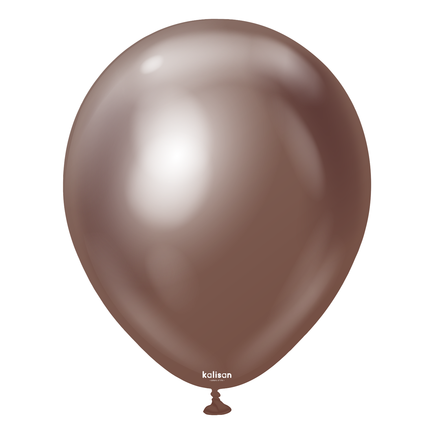 12'' Mirror Balon Çikolata Kahve (Chocolate) 50’li
