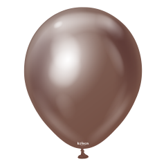 12'' Mirror Balon Çikolata Kahve (Chocolate) 50’li