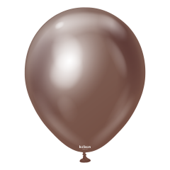 12'' Mirror Balon Çikolata Kahve (Chocolate) 50’li