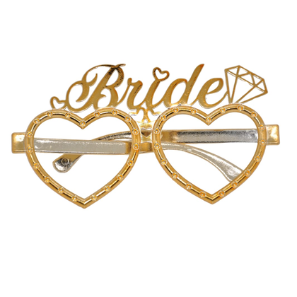 Bride Parlak Altın Mika Gözlük