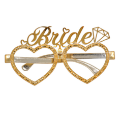 Bride Parlak Altın Mika Gözlük
