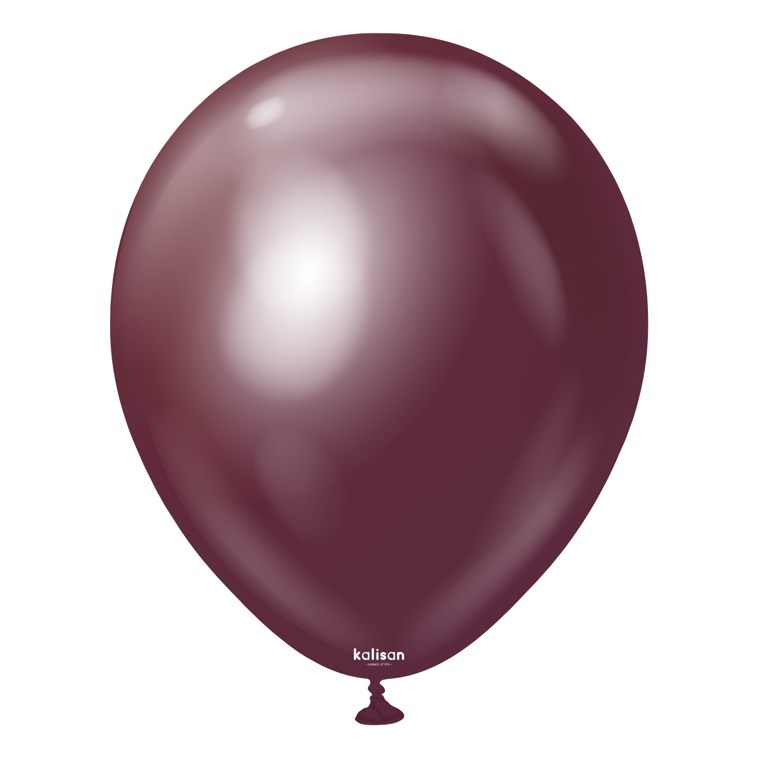 12'' Mirror Balon Bordo (Burgundy) 50’li