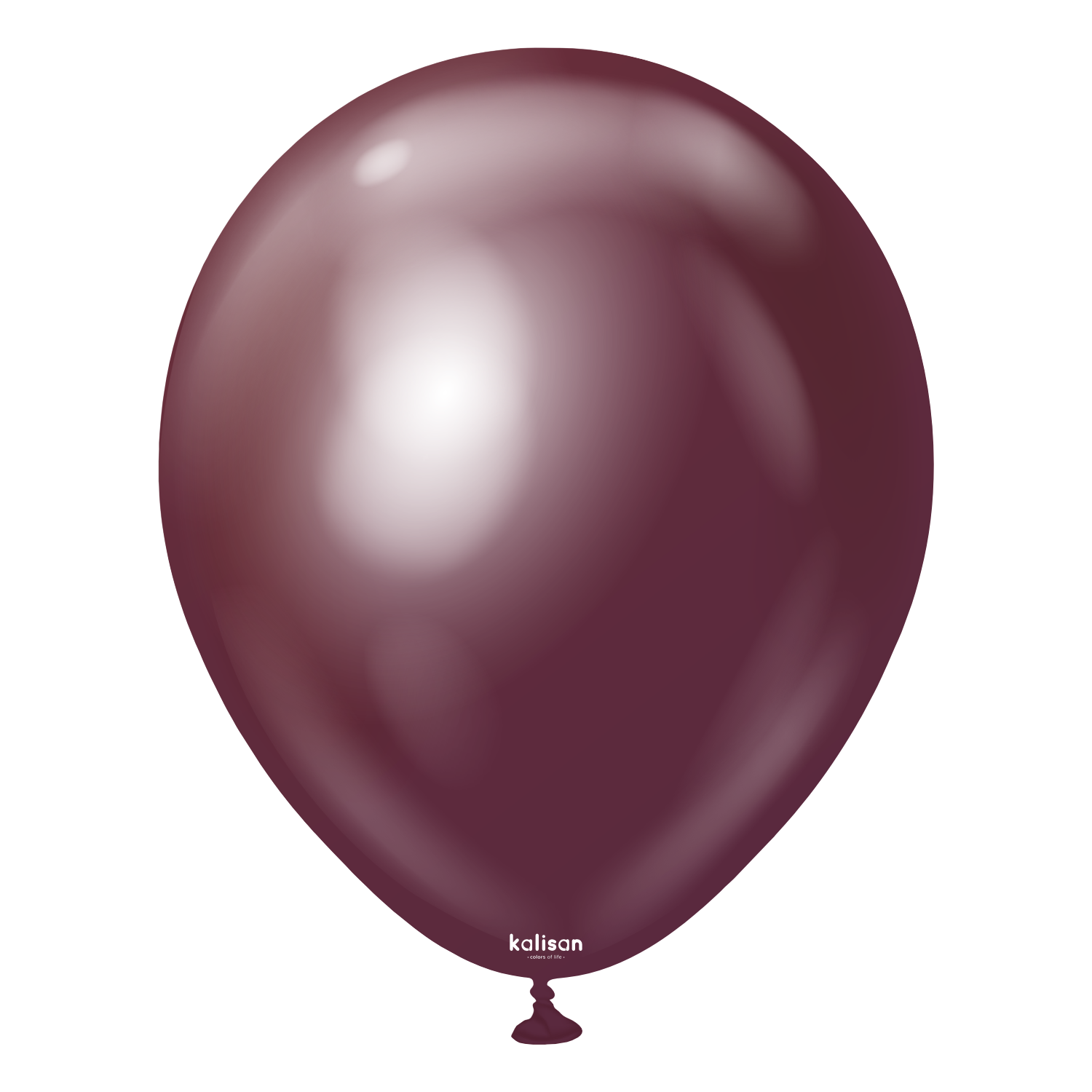 18'' Mirror Balon Bordo (Burgundy) 5’li