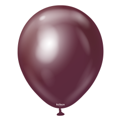 18'' Mirror Balon Bordo (Burgundy) 5’li