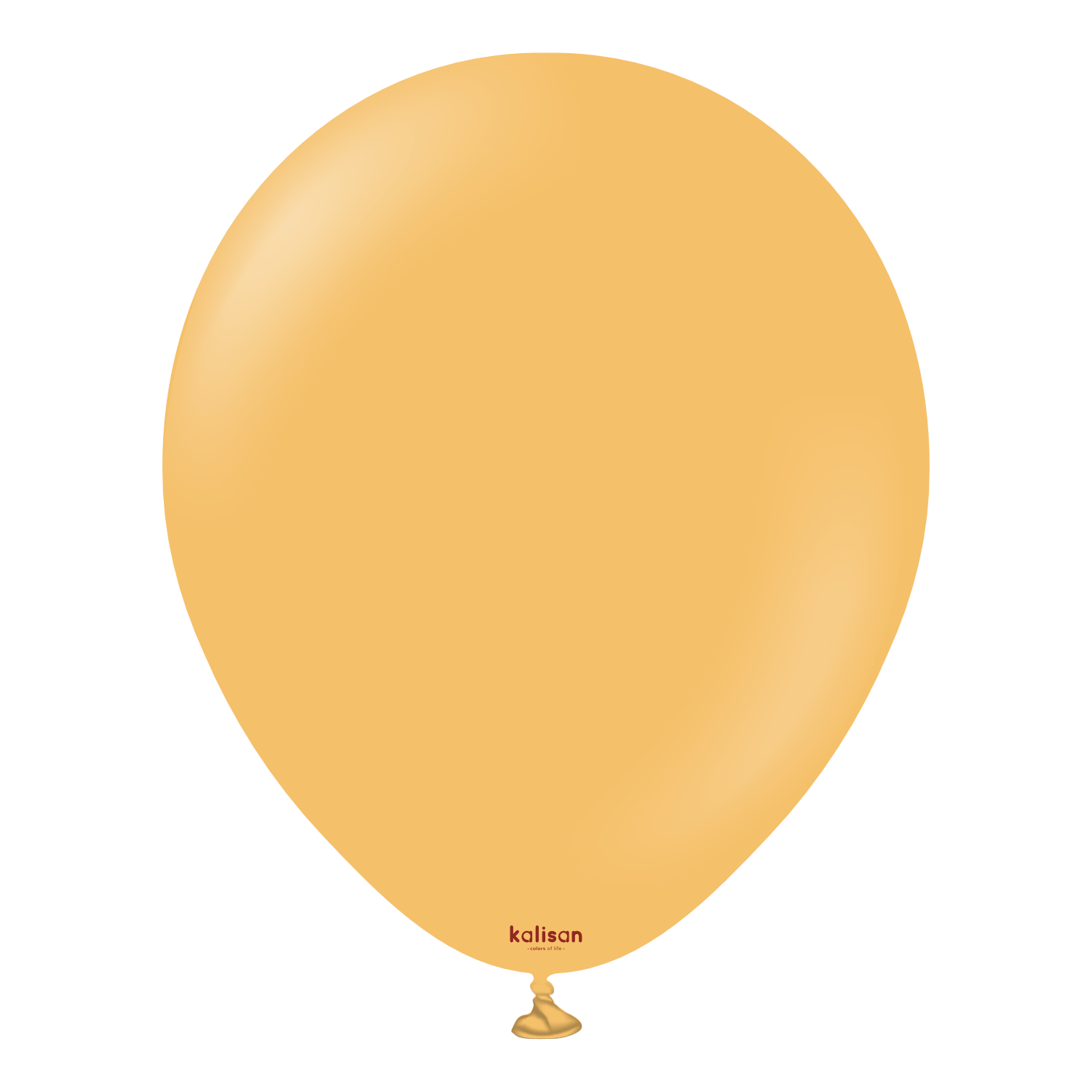 18'' Standart Balon Şeftali (Peach) 5'li