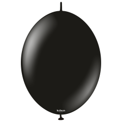 6'' K-Link Standart Siyah Balon (Black) 50'li