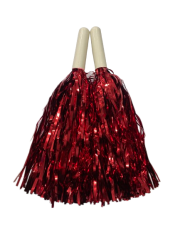 Kırmızı Pon Pon Çiftli