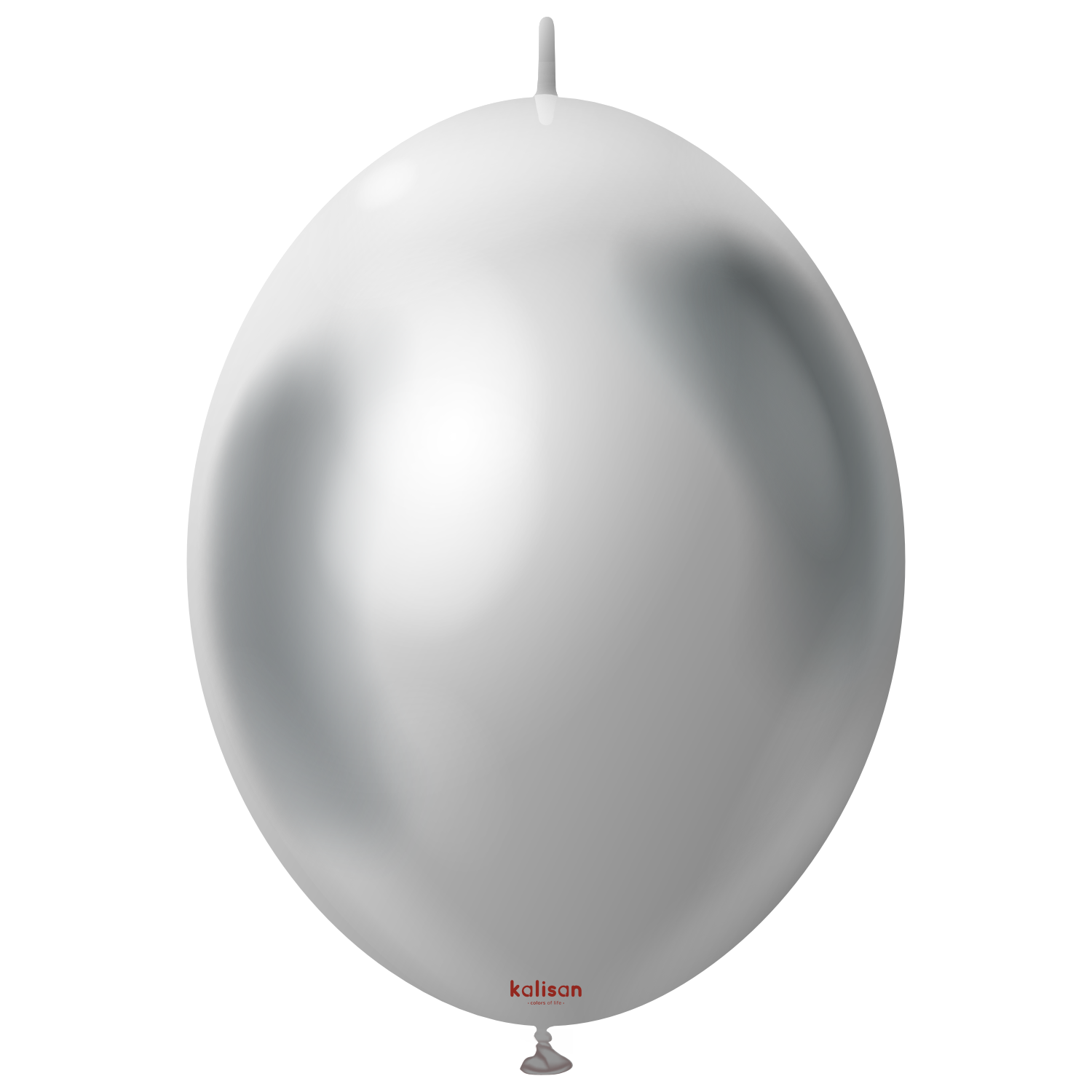 6'' K-Link Mirror Gümüş Balon (Silver) 50'li