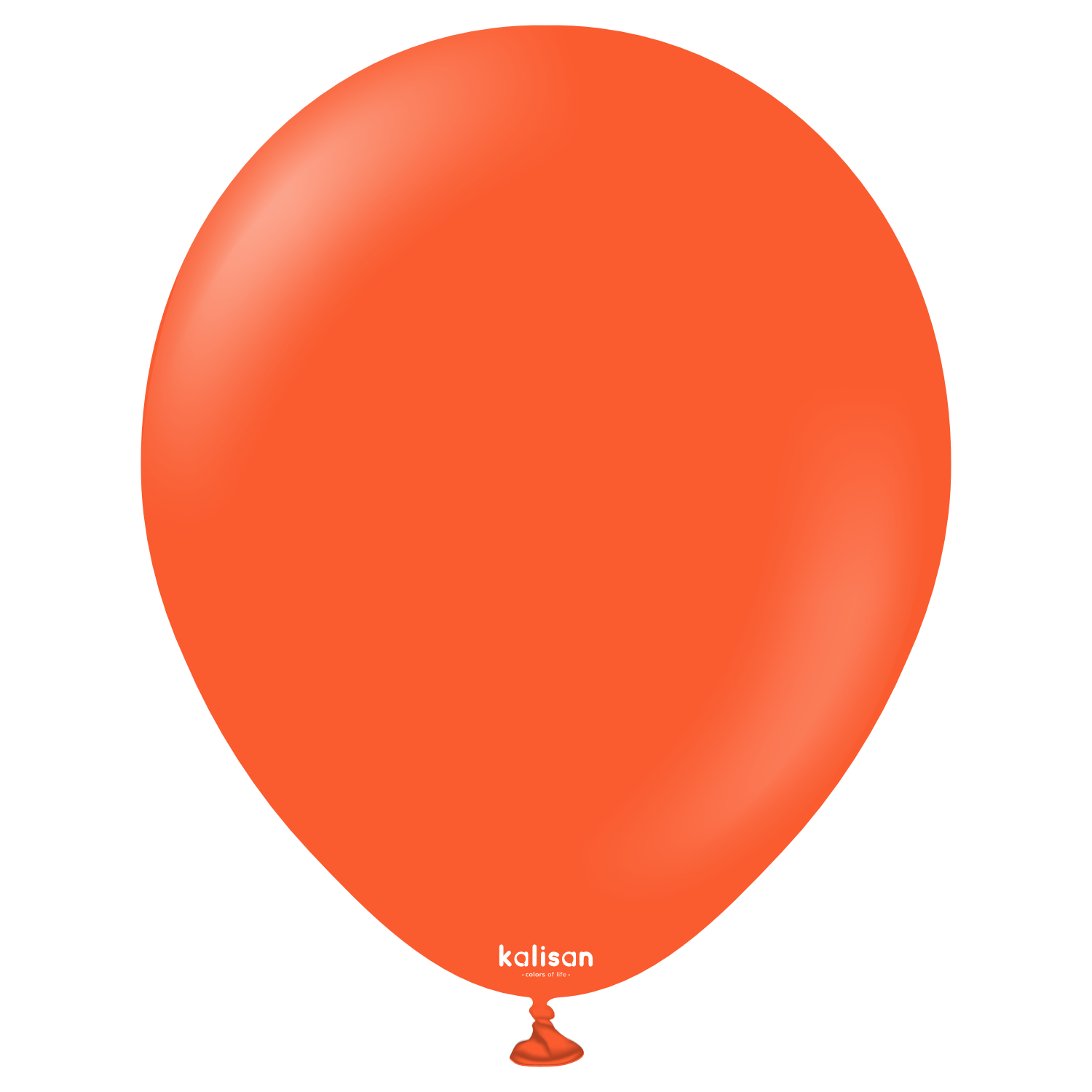 12'' Standart Balon Flame Orange 100lü