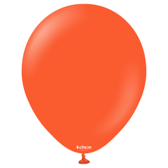 12'' Standart Balon Flame Orange 100lü