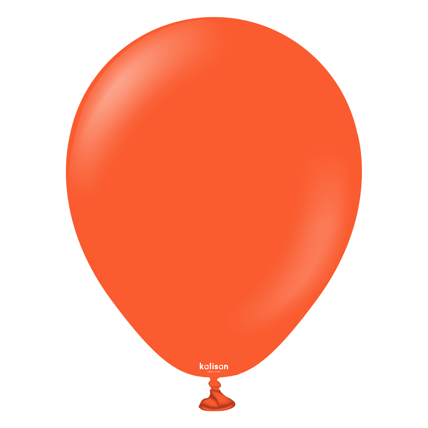 5'' Standart Balon Flame Orange 100lü