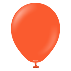 5'' Standart Balon Flame Orange 100lü