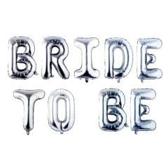 16'' Gümüş Bride To Be Set