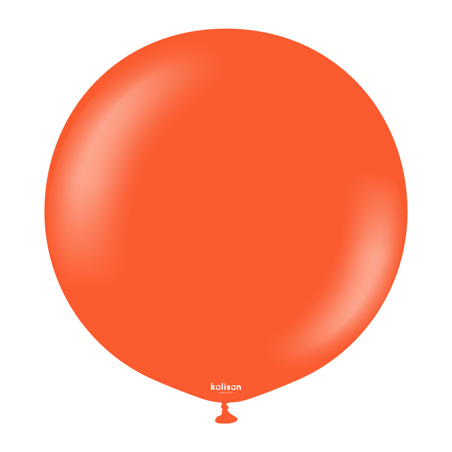 24'' Standart Balon Flame Orange 2li