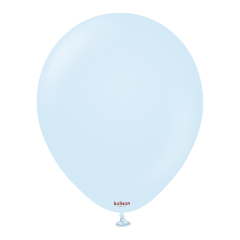 12'' Makaron Balon Bebek Mavi (Mac Baby Blue) 100’lü