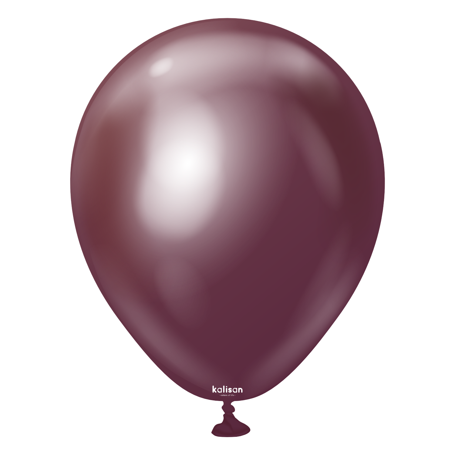 5'' Mirror Balon Bordo (Burgundy) 100’lü