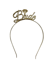 Bride Metal Taç Altın