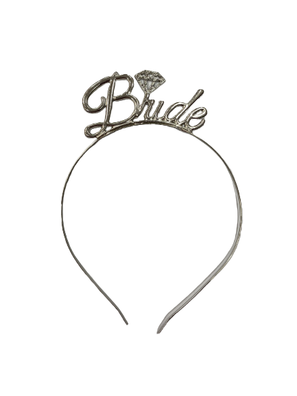 Bride Metal Taç Gümüş