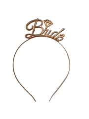 Bride Metal Taç Rose